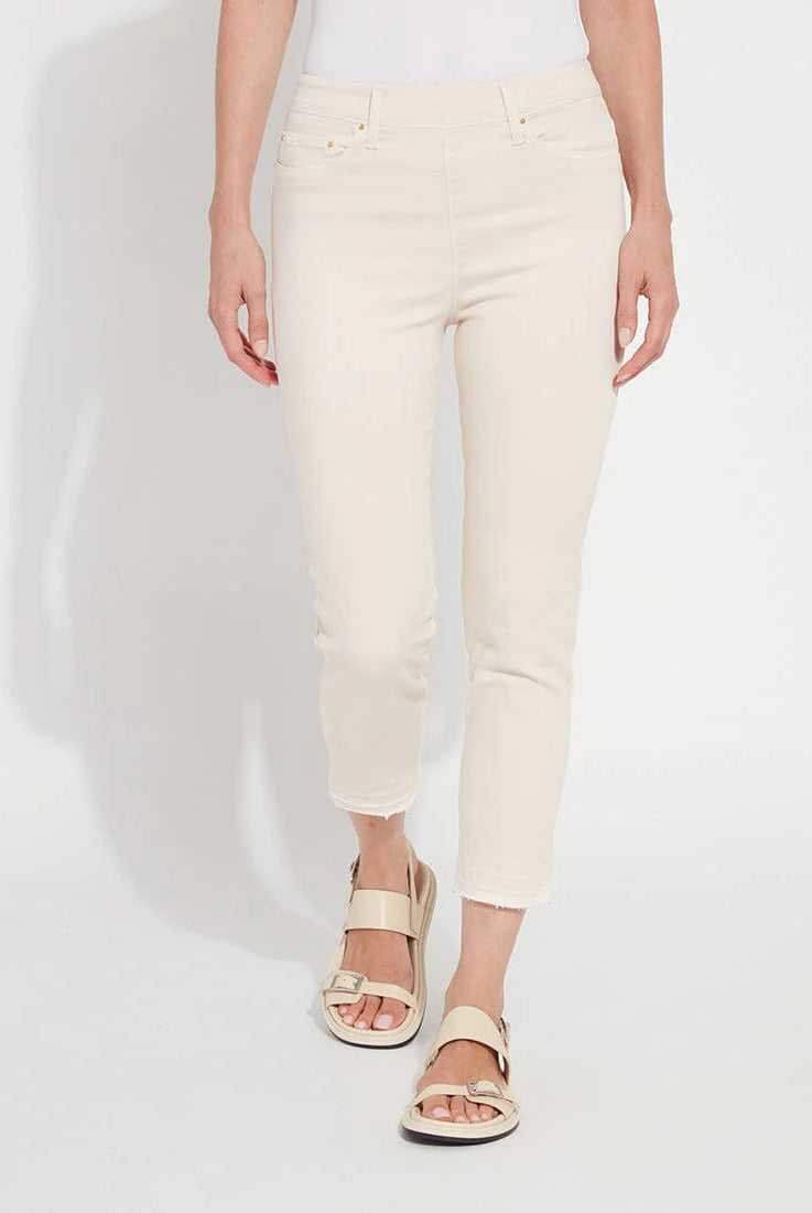 Holding Power Denim Cropped Straight Leg - Sugar by Lysse | 25 South Boutiques