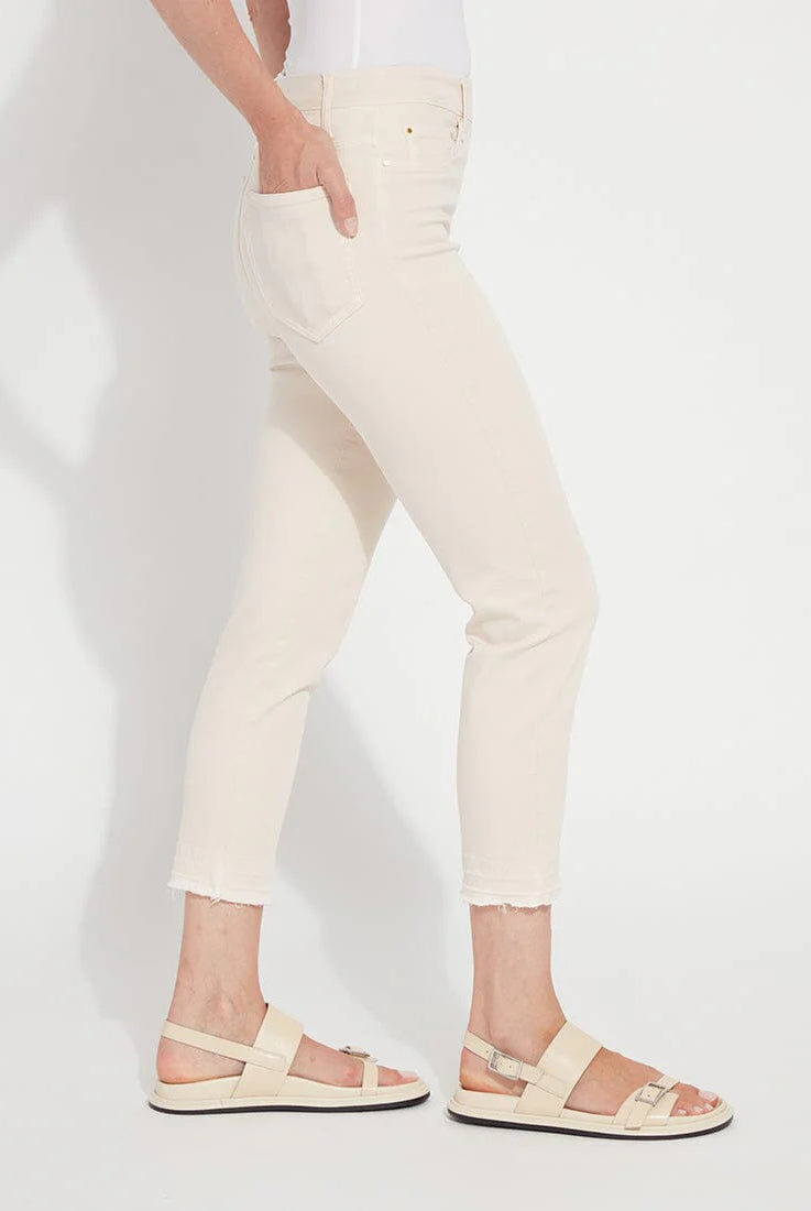Holding Power Denim Cropped Straight Leg - Sugar by Lysse — alternate view