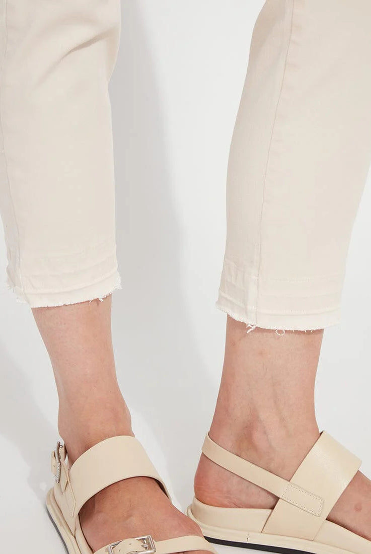 Holding Power Denim Cropped Straight Leg - Sugar by Lysse — view 3