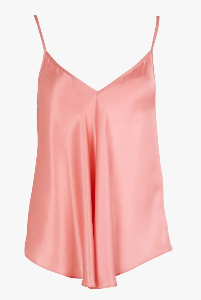 Tilma Silk Camisole - Pink by Mes Demoiselles — alternate view
