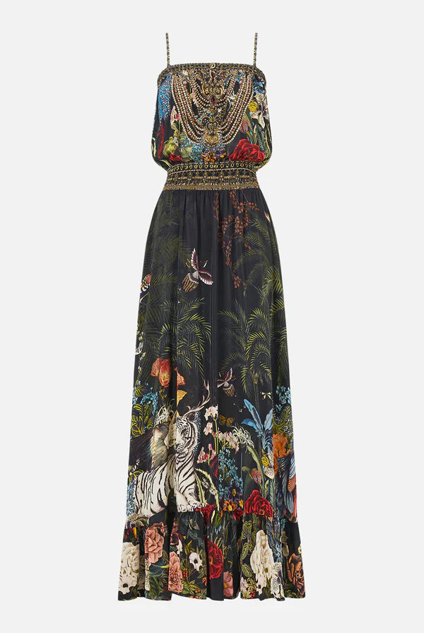 Shirred Waist Long Dress - Palace Zoology by Camilla — view 6