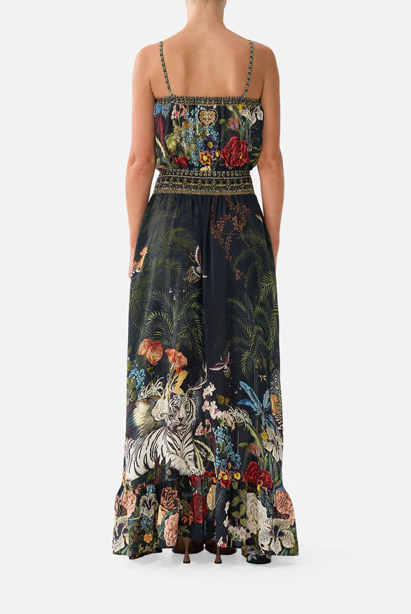 Shirred Waist Long Dress - Palace Zoology by Camilla — view 4