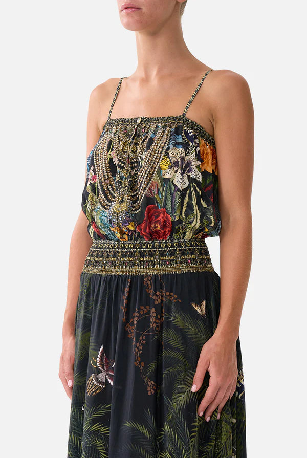 Shirred Waist Long Dress - Palace Zoology by Camilla — alternate view
