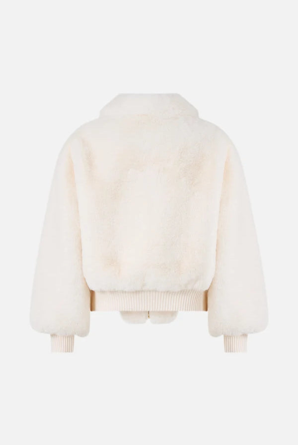 Faux Fur Bomber With Pocket Details - Midsummer Masterpiece by Camilla — view 7