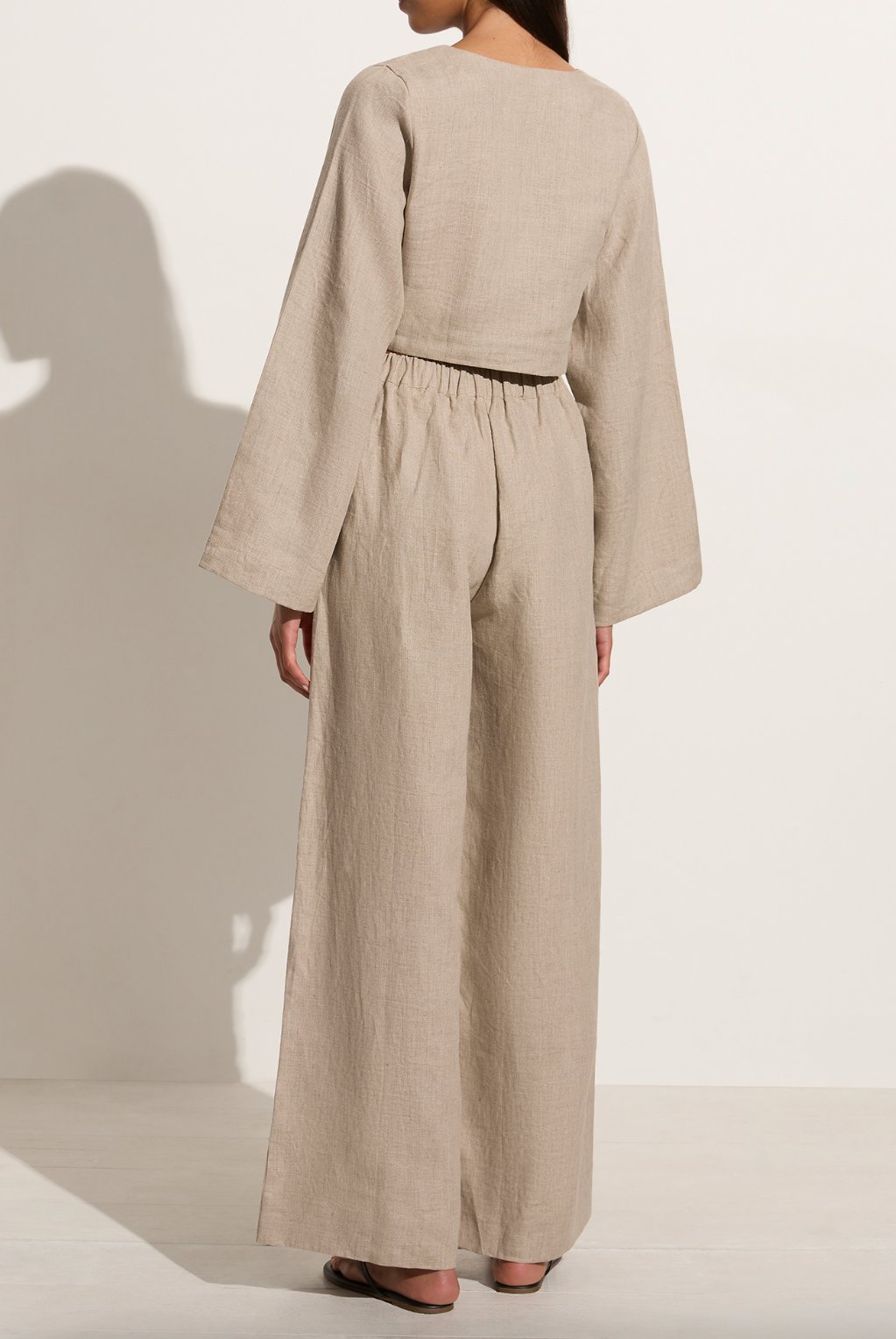 Conigli Pant - Natural by Faithfull the Brand — view 4