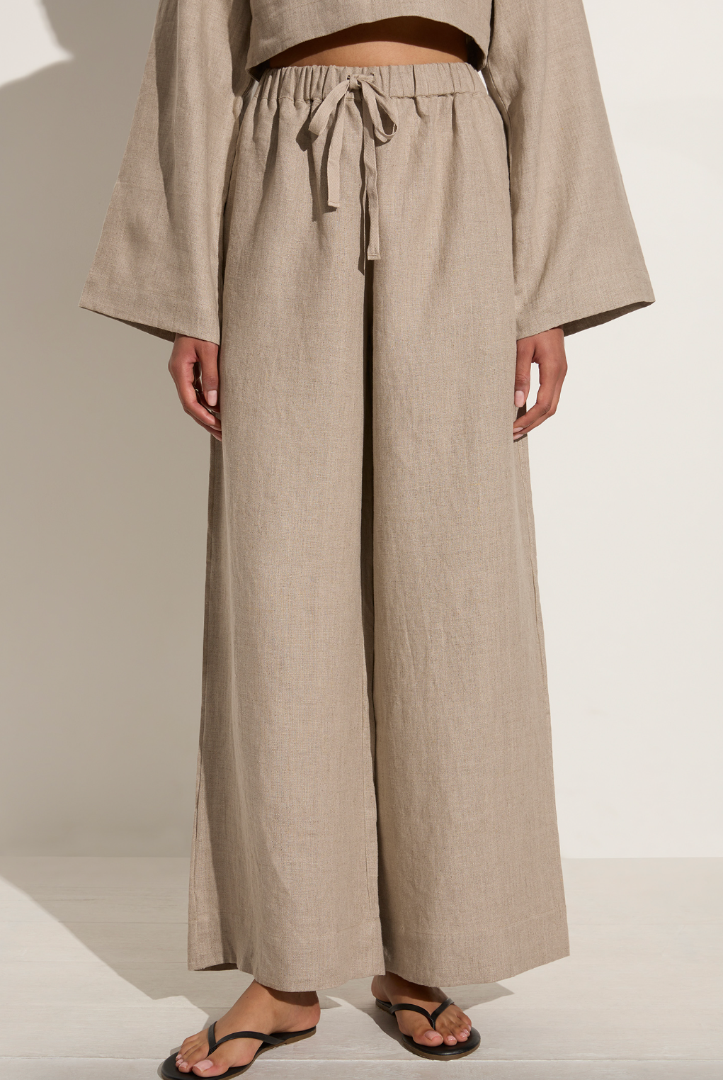 Conigli Pant - Natural by Faithfull the Brand — alternate view