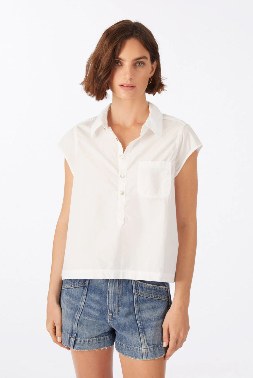 Jacquiline Shirt - White by AMO | 25 South Boutiques