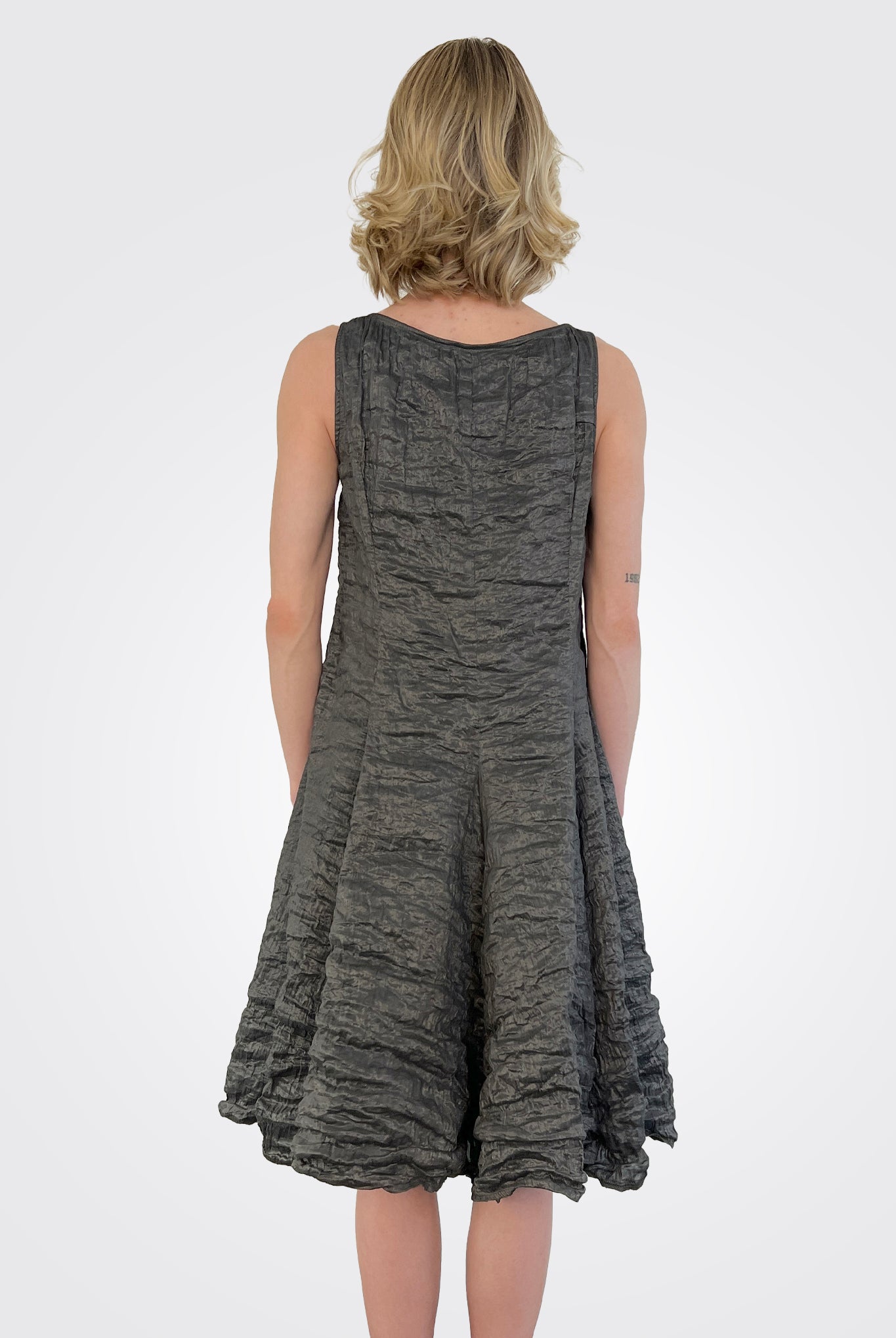A-Line Dress - Grey by Anett Rostel — alternate view