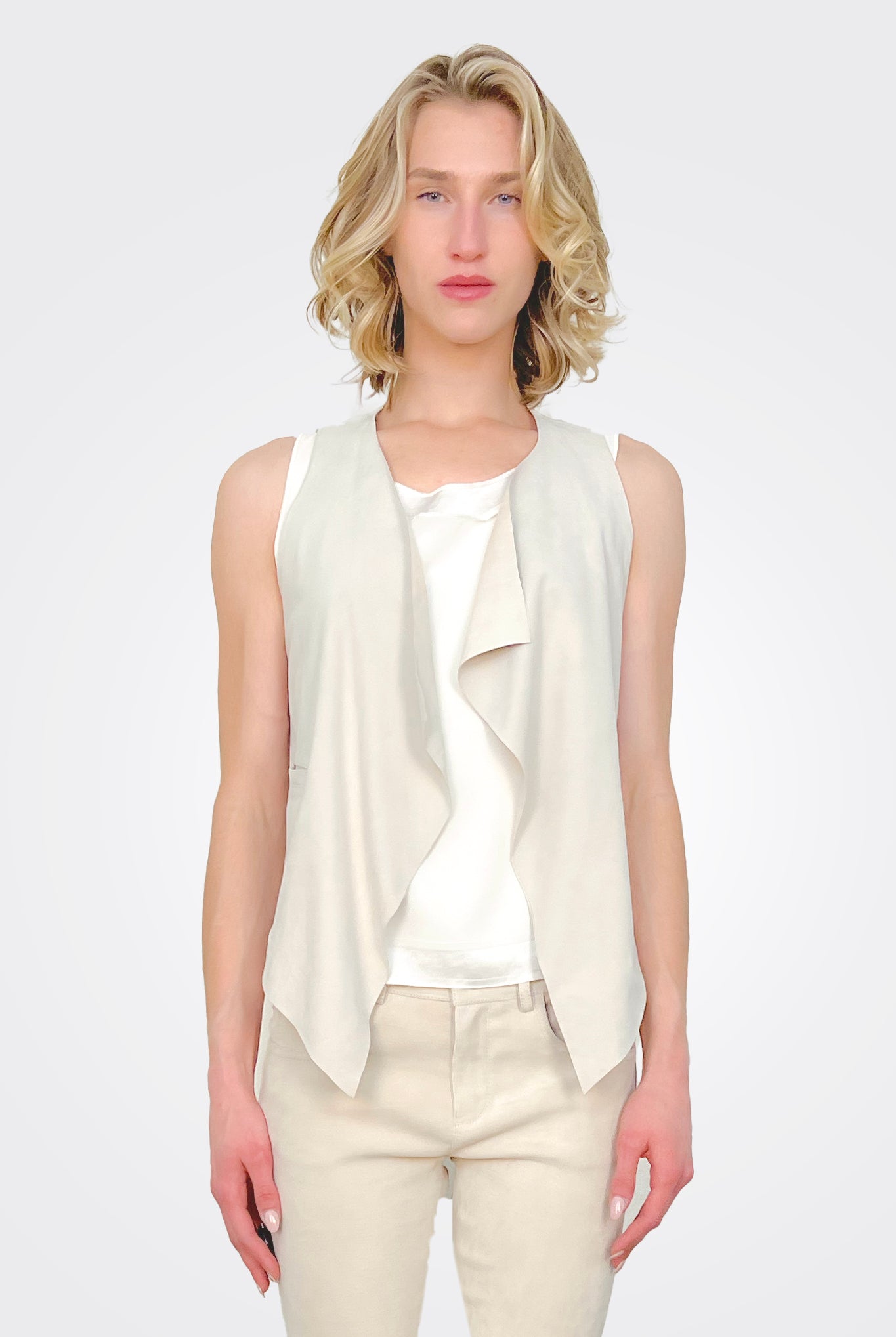 Stretch Leather Vest - Lino by Giorgio Brato | 25 South Boutiques