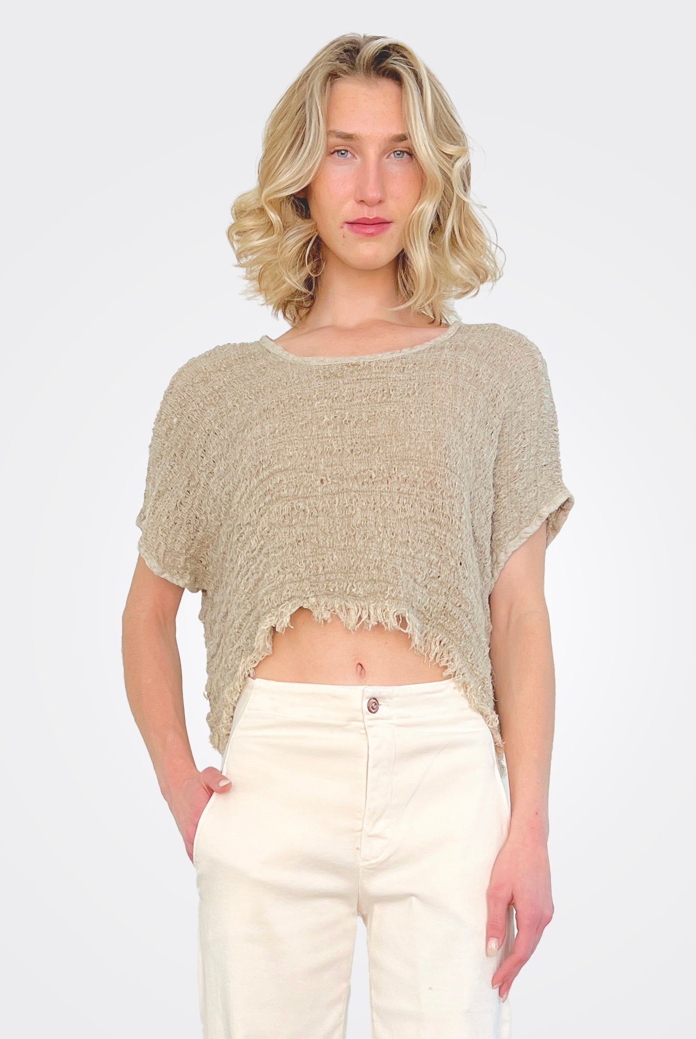 Icaro Shirt - Natural by Brunella | 25 South Boutiques