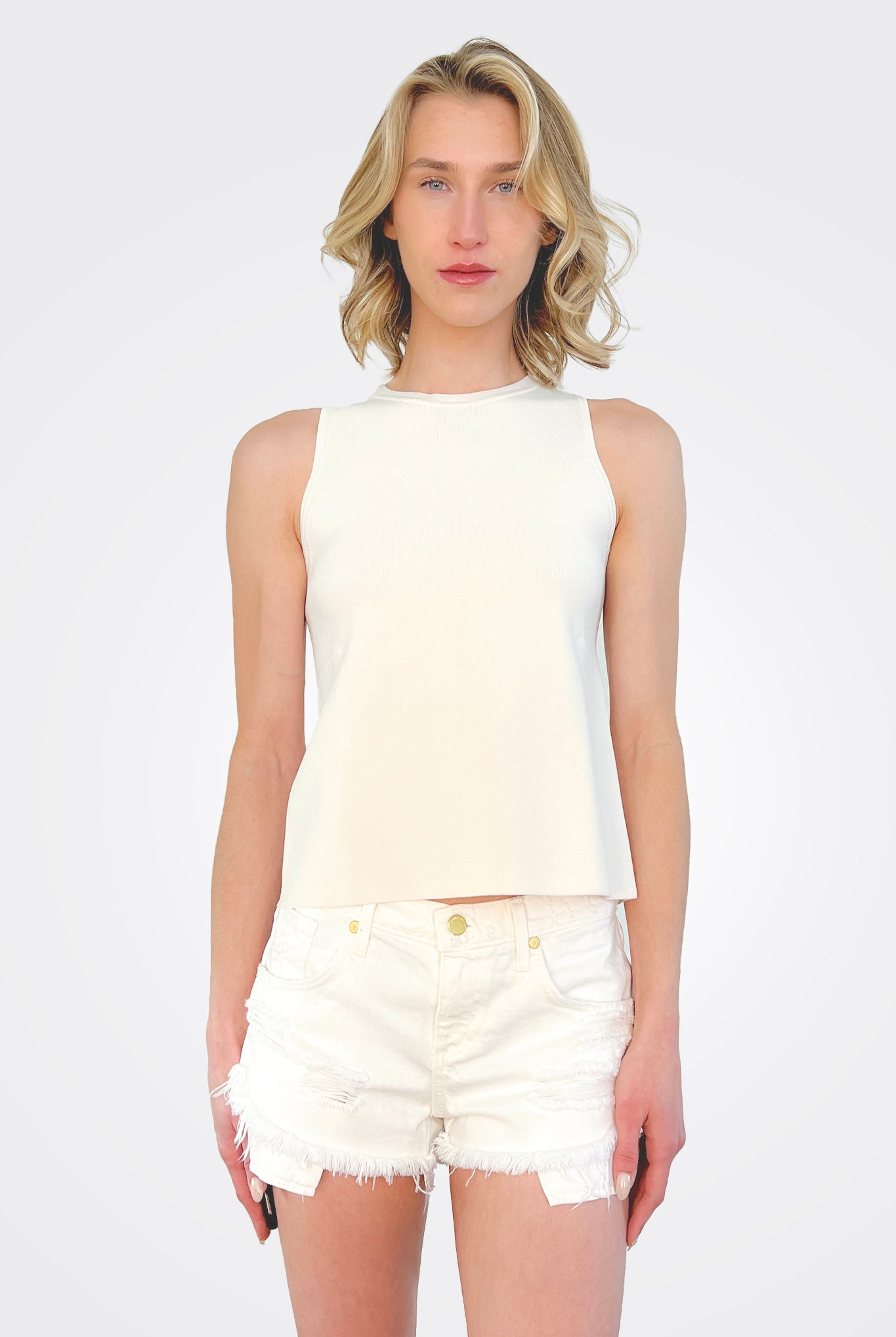 Open Back Halter - Sand by Autumn Cashmere | 25 South Boutiques