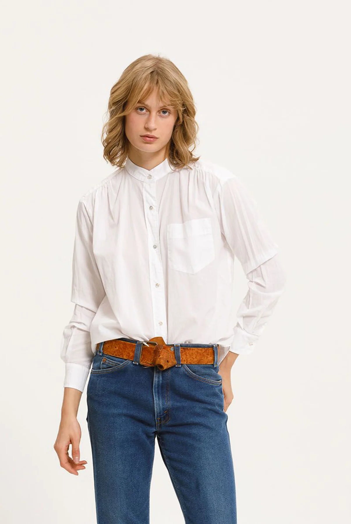 Ace Shirt - Pure White by Cali Dreaming | 25 South Boutiques