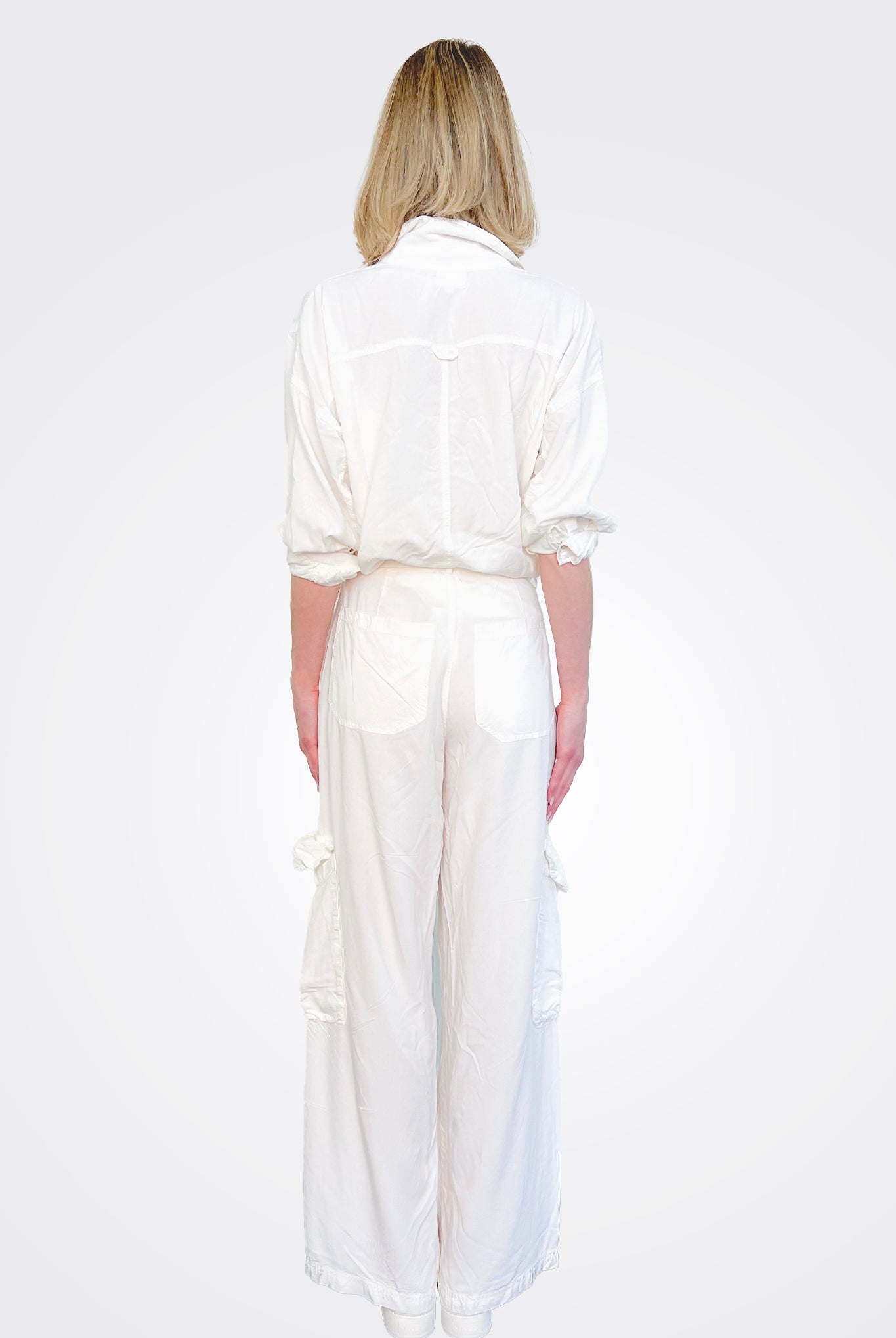 Button Down - White by The Nu Vintage — view 4