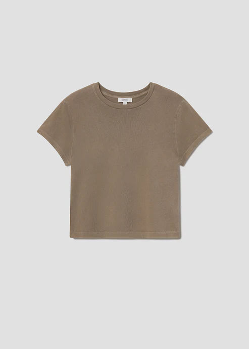 Adine Shrunken Tee - Trail by AGOLDE — view 6