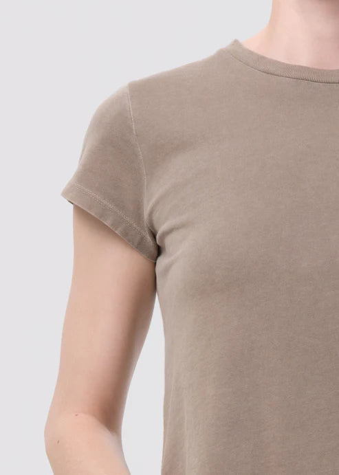 Adine Shrunken Tee - Trail by AGOLDE — alternate view