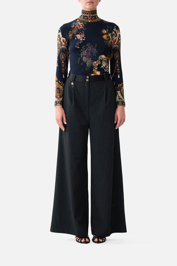 Jersey Turtleneck - Night Garden by Camilla — alternate view