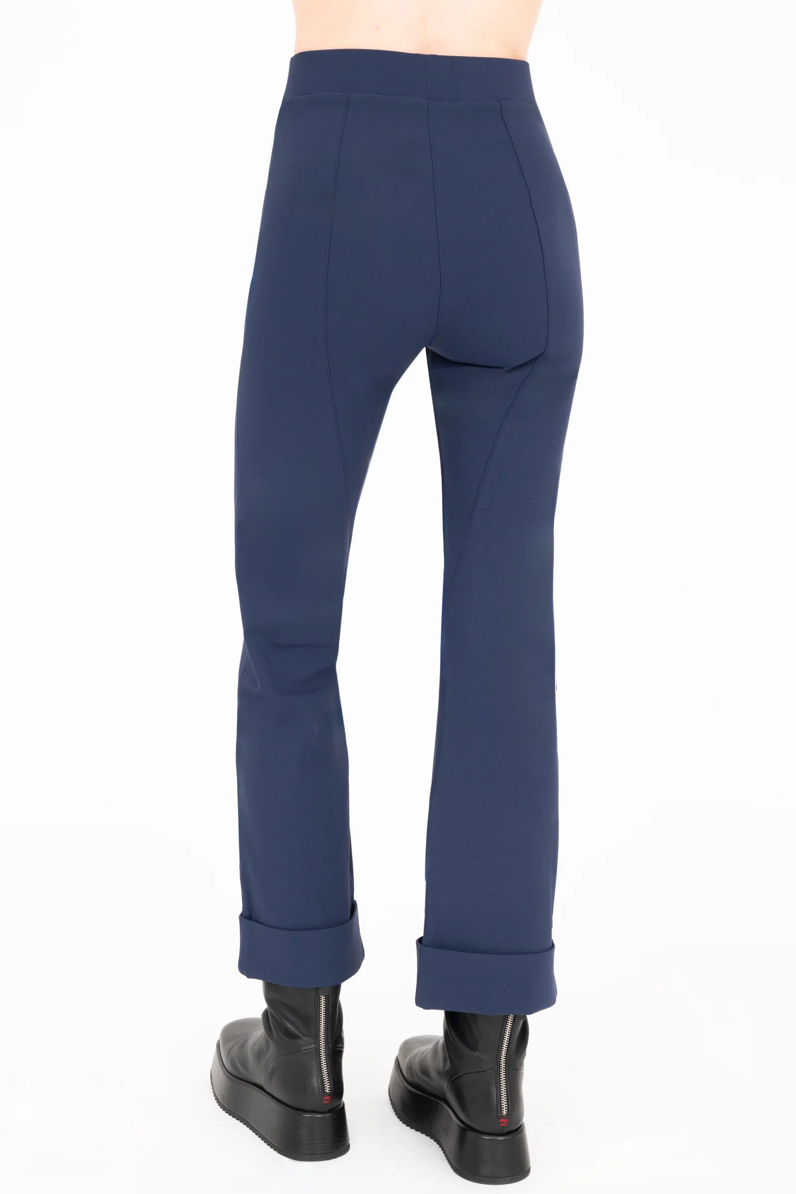 Verdell Tech Stretch Cuffed Pant - Indigo by Elaine Kim — view 4