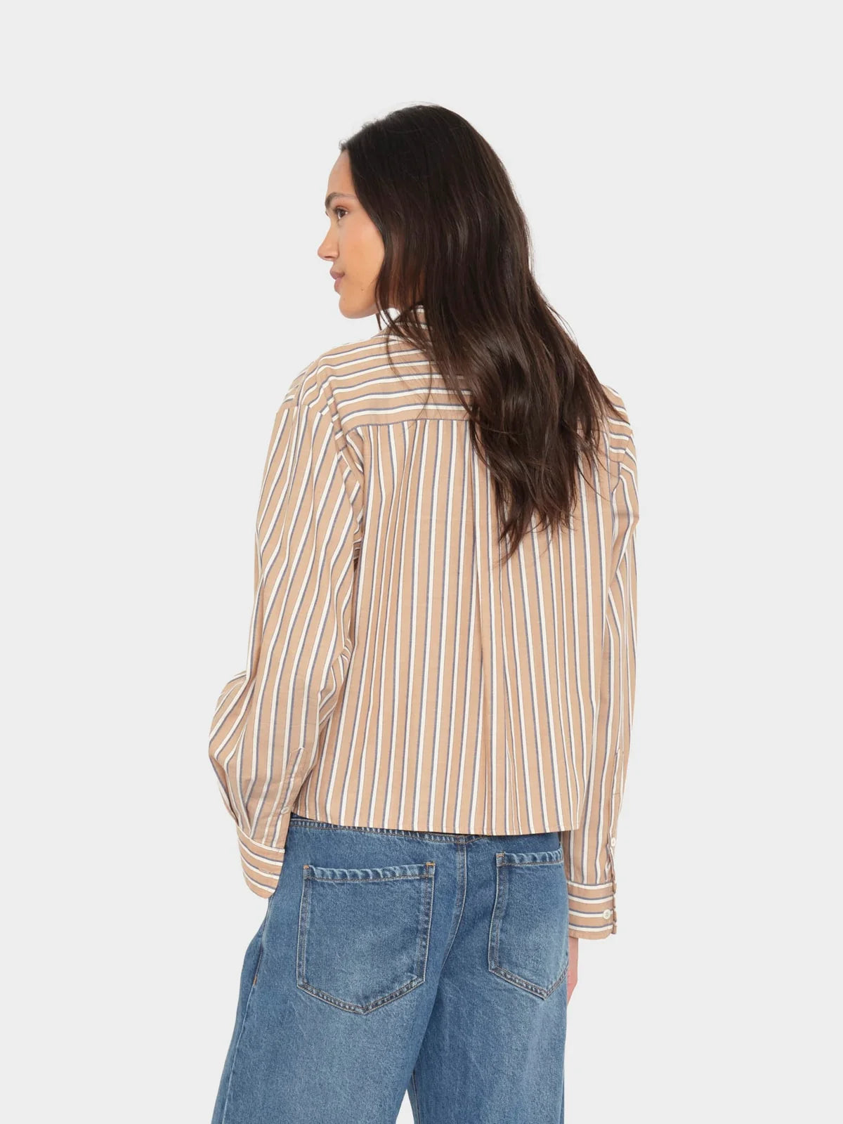 Wyler Shirt - Hickory Navy by Xirena — alternate view